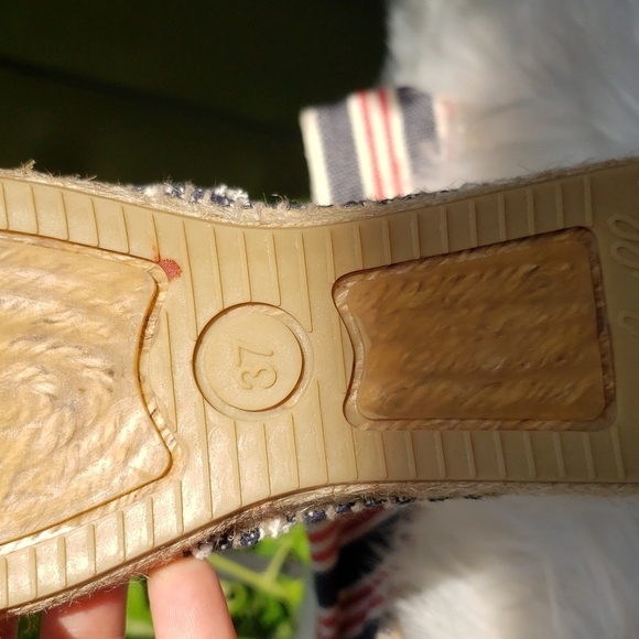 LARA ESPADRILLE Red White Blue 37 - Picture 7 of 8